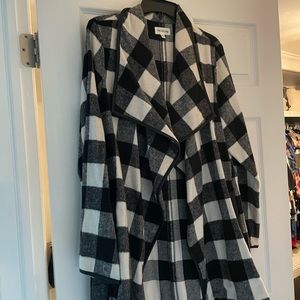 Buffalo check coat